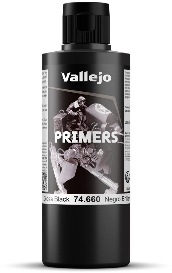 74.660 - Surface Primer - Gloss Black Primer (200 ml)