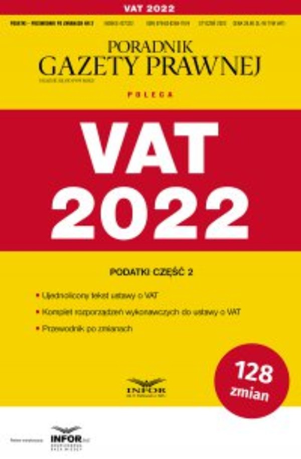 VAT 2022. Podatki-Przewodnik po zmianach 2/2022 - pdf Podatki część 2