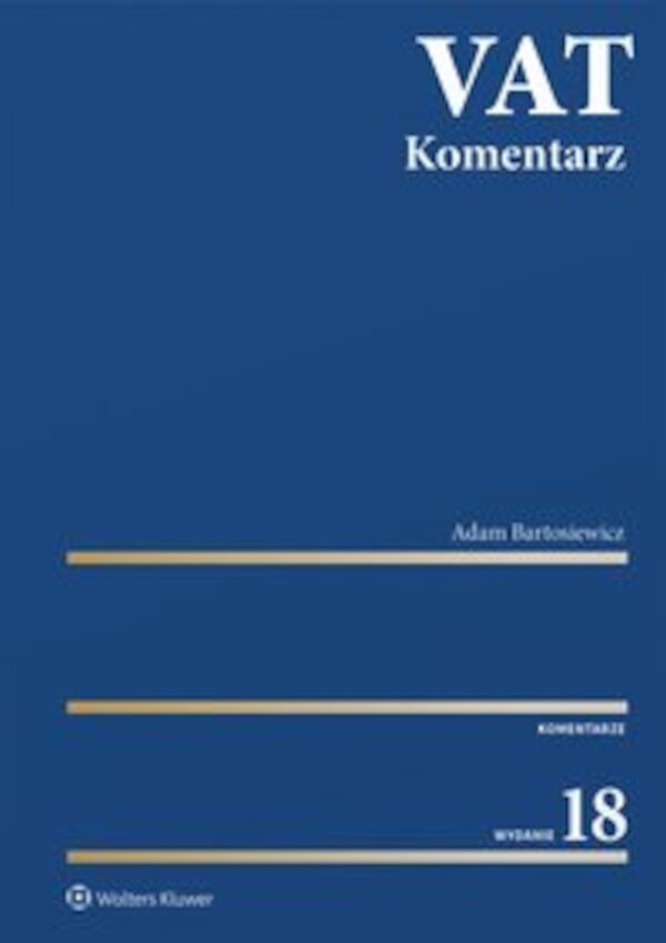 VAT. Komentarz 2024 - epub, pdf 18