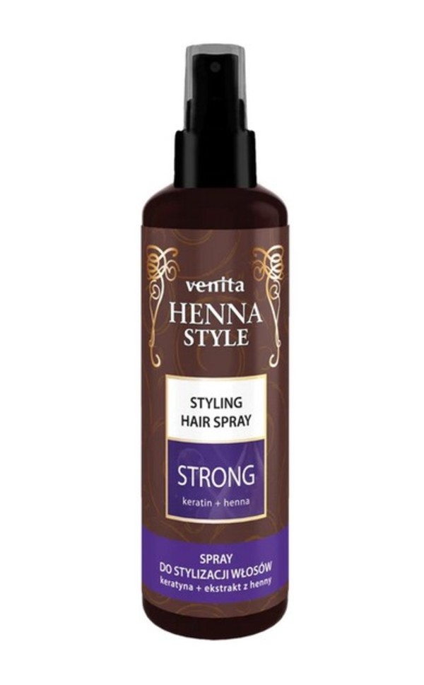 Henna Style Strong utrwalający spray do stylizacji włosów