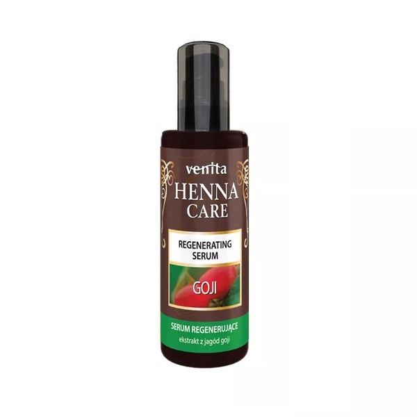 Henna Care Goji Regenerujące serum do włosów i końcówek