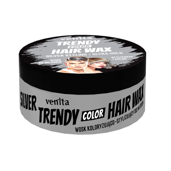 Silver Trendy Hair Wax Wosk do włosów