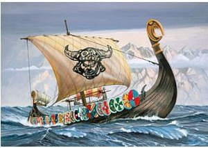 Viking Ship Skala 1:50