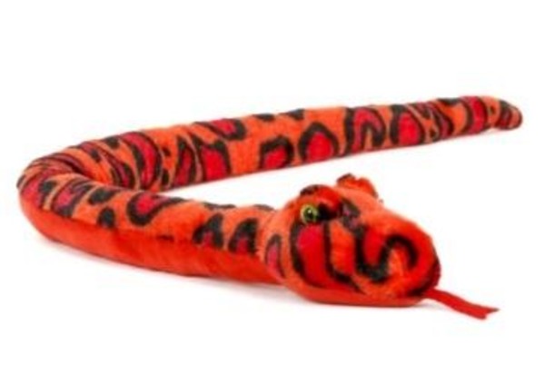 Maskotka Wąż czerwony 100 cm