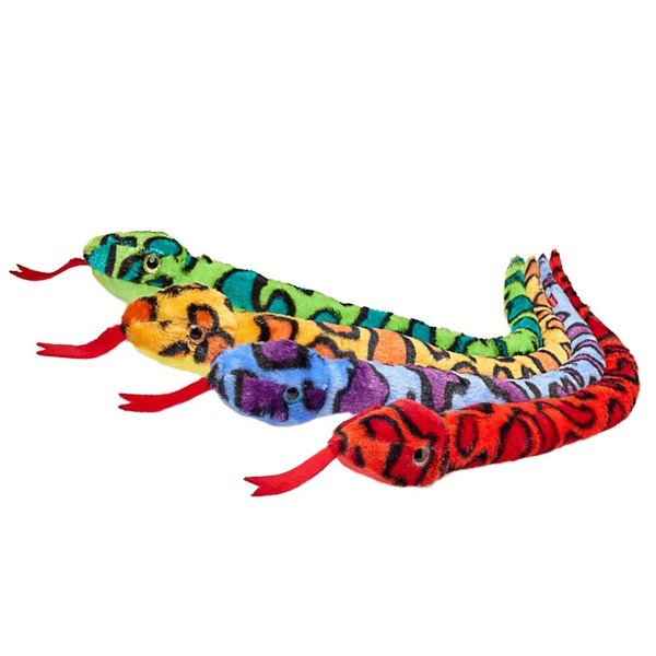 Maskotka Wąż czerwony 40 cm