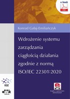 Okładka:Wdrożenie systemu zarządzania ciągłością działania zgodnie z normą ISO/IEC 22301:2020 (z suplementem elektronicznym) 