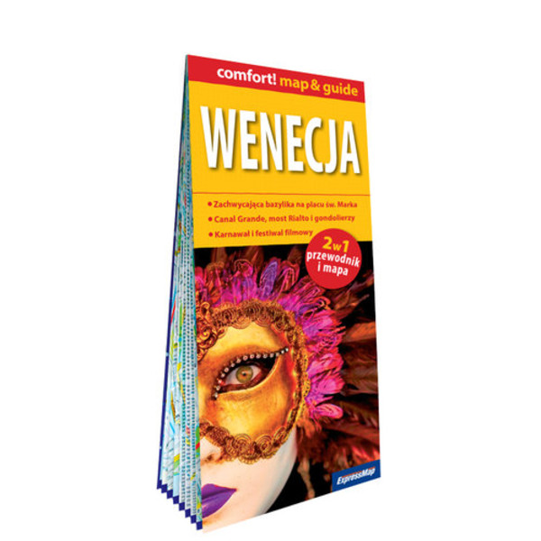 Wenecja laminowany map&guide 2w1 przewodnik i mapa