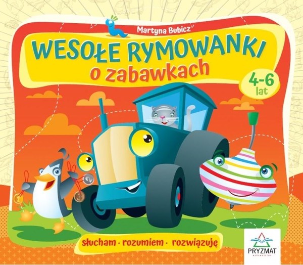 Wesołe rymowanki o zabawkach (4-6 lat)