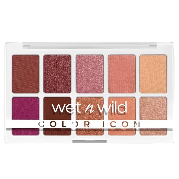 Color Icon 10 Pan Palette Heart & Sol Paleta cieni do powiek