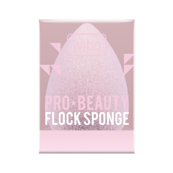 Pro Beauty Flock Sponge Gąbeczka do makijażu na mokro i sucho