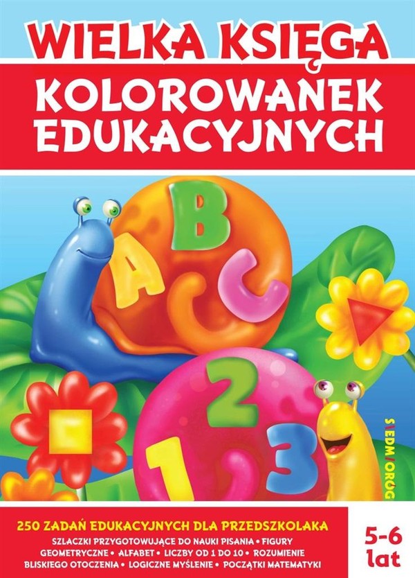 Wielka księga kolorowanek edukacyjnych