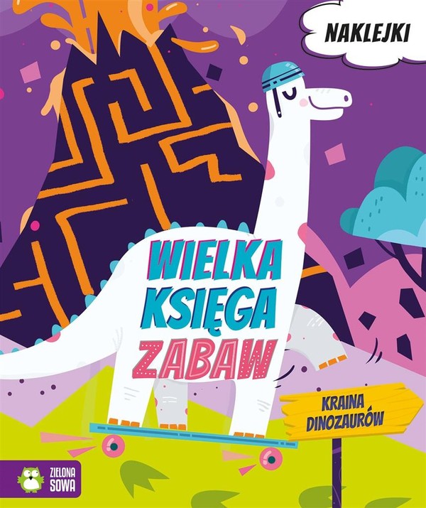 Kraina dinozaurów Wielka księga zabaw