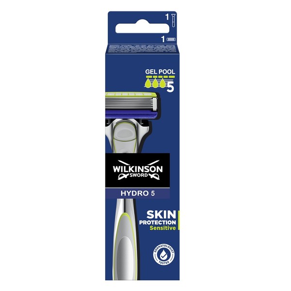 Sword Men Hydro5 Skin Protection Sensitive Maszynka do golenia z wymiennymi ostrzami