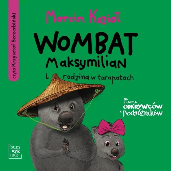 Wombat Maksymilian i rodzina w tarapatach Książka audio CD/MP3