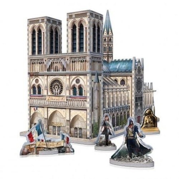 Puzzle 3D Assassin`s Creed Unity - Notre Dame 860 elementów