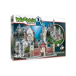 Wrebbit Zamek Neuschwanstein 3D