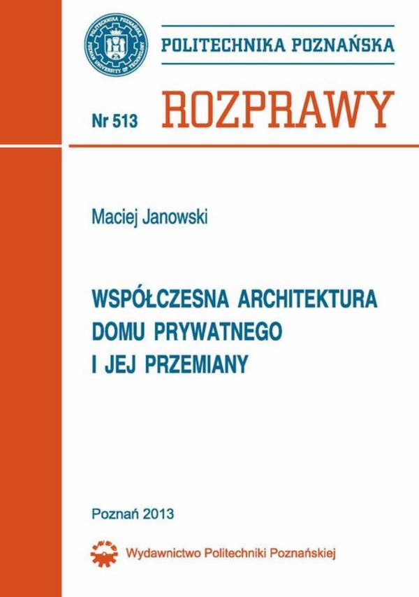 Współczesna architektura domu prywatnego i jej przemiany - pdf