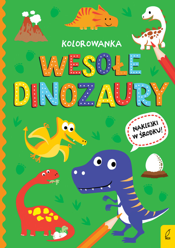 Wszystko o dinozaurach . Wesołe dinozaury