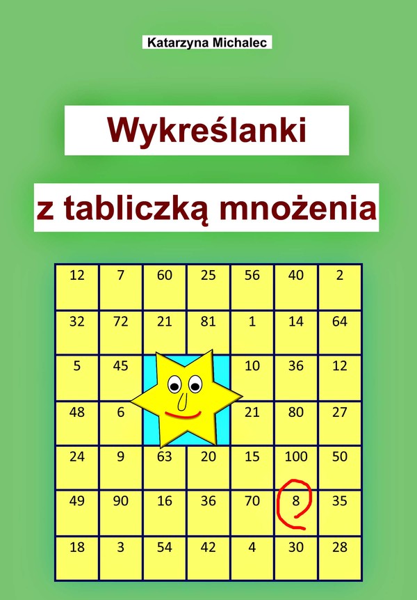 Wykreślanki z tabliczką mnożenia - pdf