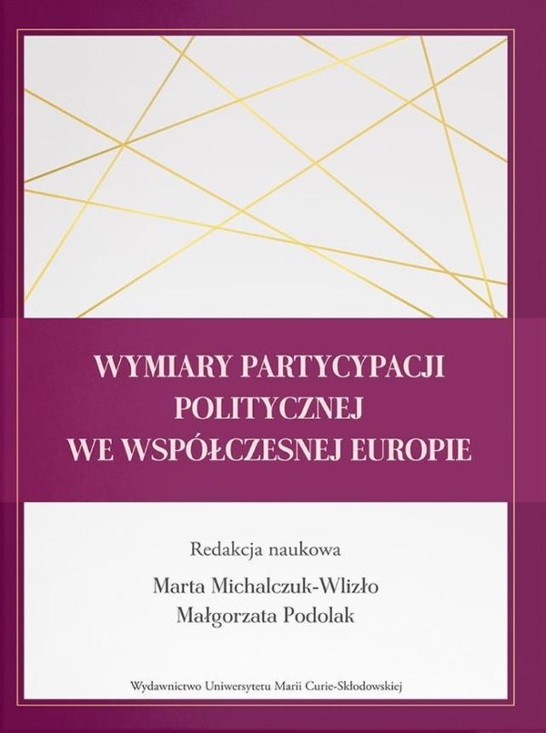 Wymiary partycypacji politycznej we współczesnej Europie