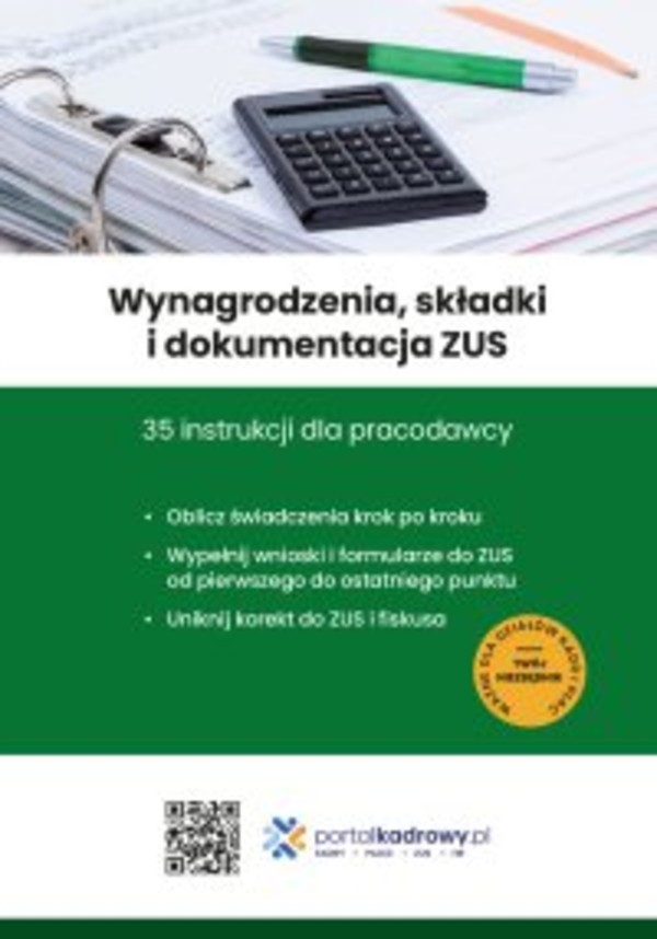 Wynagrodzenia, składki i dokumentacja ZUS 35 instrukcji dla pracodawcy - mobi, epub, pdf