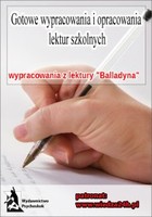 Okładka:Wypracowania - Juliusz Słowacki  \'Balladyna\' 