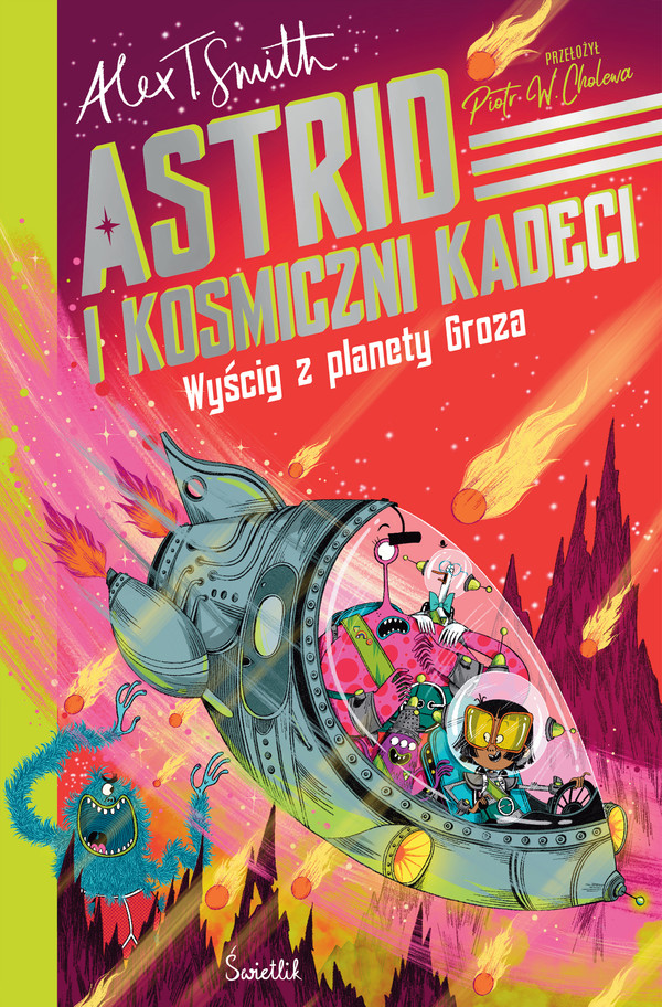 Wyścig z planety Groza Astrid i kosmiczni kadeci Tom 2