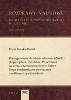 Występowanie Acrobasis advenella (Zinck.) (Lepidoptera, Pyralidae, Phycitinae) na aronii czarnoowocowej w Polsce i jego biochemiczne powiązania z roślinami żywicielskimi - pdf