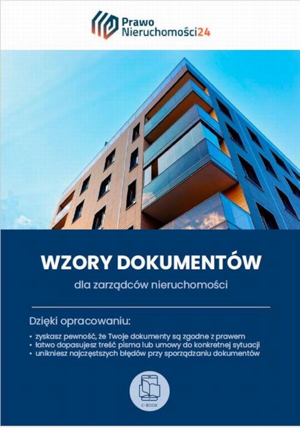 Wzory dokumentów dla zarządców nieruchomości - pdf