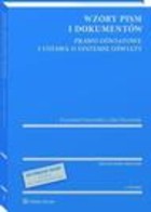 Wzory pism i dokumentów - prawo oświatowe i ustawa o systemie oświaty - z serii MERITUM - pdf