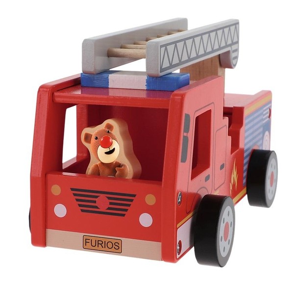 Zabawka drewniana - Fire Truck