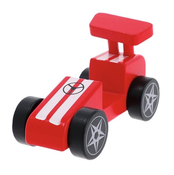 Zabawka drewniana - Racing Car Red