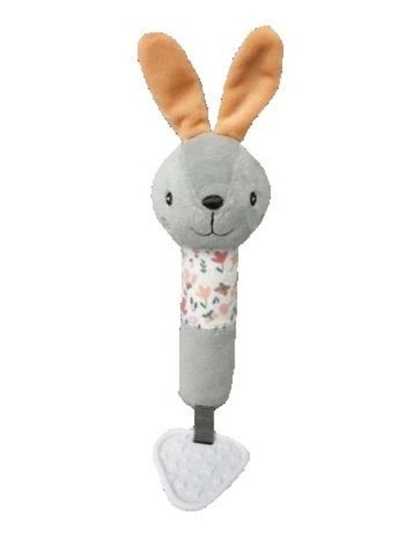 Zabawka z dźwiękiem króliczek 17 cm