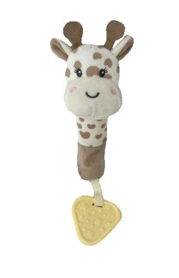 Zabawka z dźwiękiem Żyrafka 17 cm