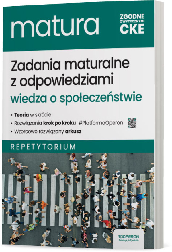 Zadania maturalne z odpowiedziami. Matura 2025. Wiedza o społeczeństwie. Repetytorium