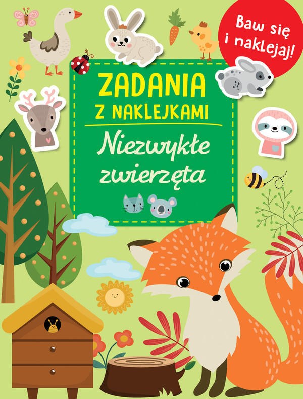 Zadania z naklejkami Niezwykłe zwierzęta