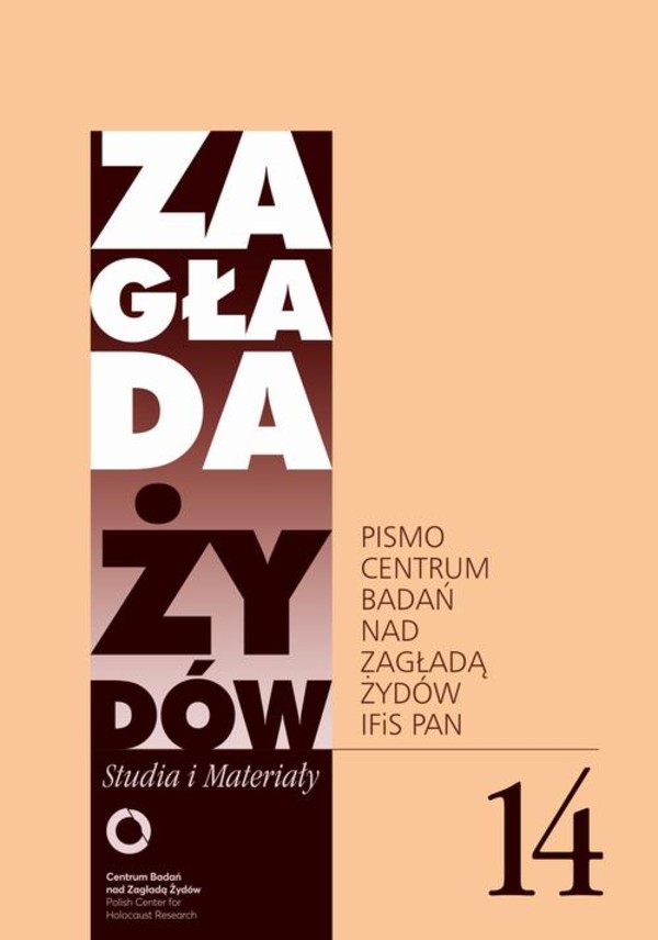 Zagłada Żydów. Studia i Materiały nr 14 R. 2018 - mobi, epub