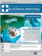 Zarządzanie placówką medyczną + gratis plakat PROCES WYMIANY ELEKTRONICZNEJ DOKUMENTACJI MEDYCZNEJ - EDM - pdf