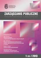 Zarządzanie Publiczne - pdf nr 1(23)/2013