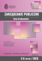 Zarządzanie Publiczne - pdf nr 2-3(24-25)/2013