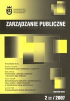 Zarządzanie Publiczne nr 2(2)/2007 - pdf