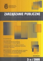 Zarządzanie Publiczne nr 3(9)/2009 - pdf