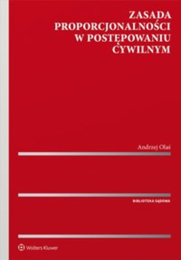 Zasada proporcjonalności w postępowaniu cywilnym - epub, pdf 1