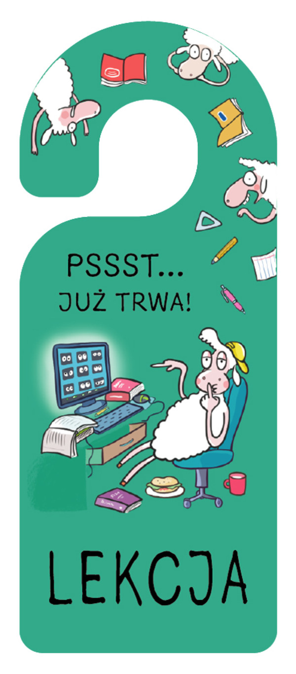 Zawieszka na klamkę Lekcja