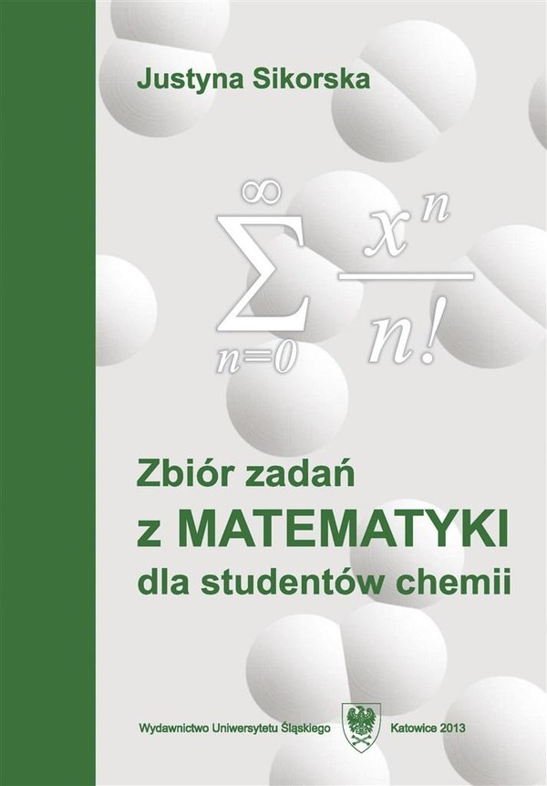 Zbiór zadań z matematyki dla studentów chemii