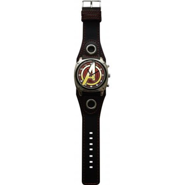 Zegarek analogowy avengers w metalowym opakowaniu