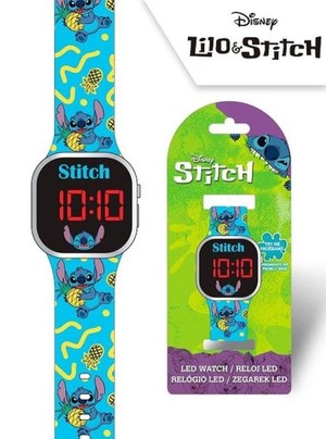 Zegarek cyfrowy LED Lilo i Stitch