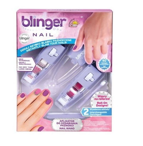 Zestaw do ozdabiania paznokci -Blinger Nail Wand