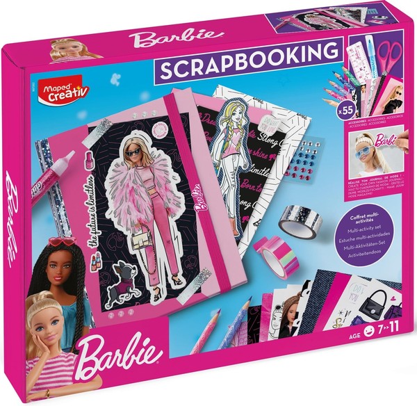 Zestaw do scrapbookingu Barbie