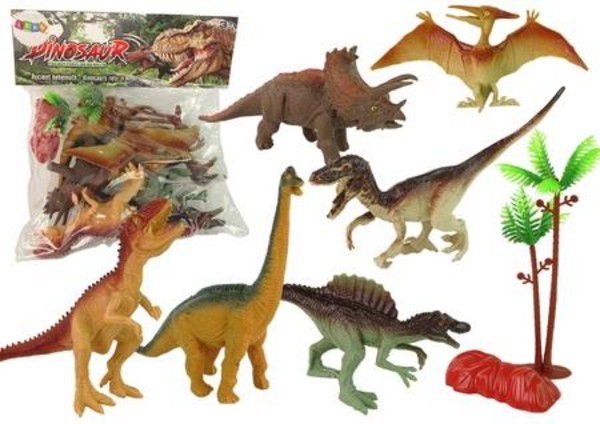 Zestaw figurek Dinozaury z akcesoriami